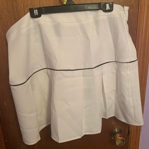 Plus Size Pleated Skirt